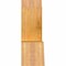 Ekena Millwork Portland Rough Sawn Timber Gable Bracket, Western Red Cedar, 48"W x 18"H x 6"D x 6"F, 9/12 Pitch GBW048X18X0606POR00RWR - alternate 5